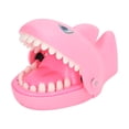 thumbnail image 2 of Dentist Teeth Toys, Eco Friendly Parent Child Interactive Interesting Reusable Biting Finger Games Stress Relieving  For Kids Pink, 2 of 8