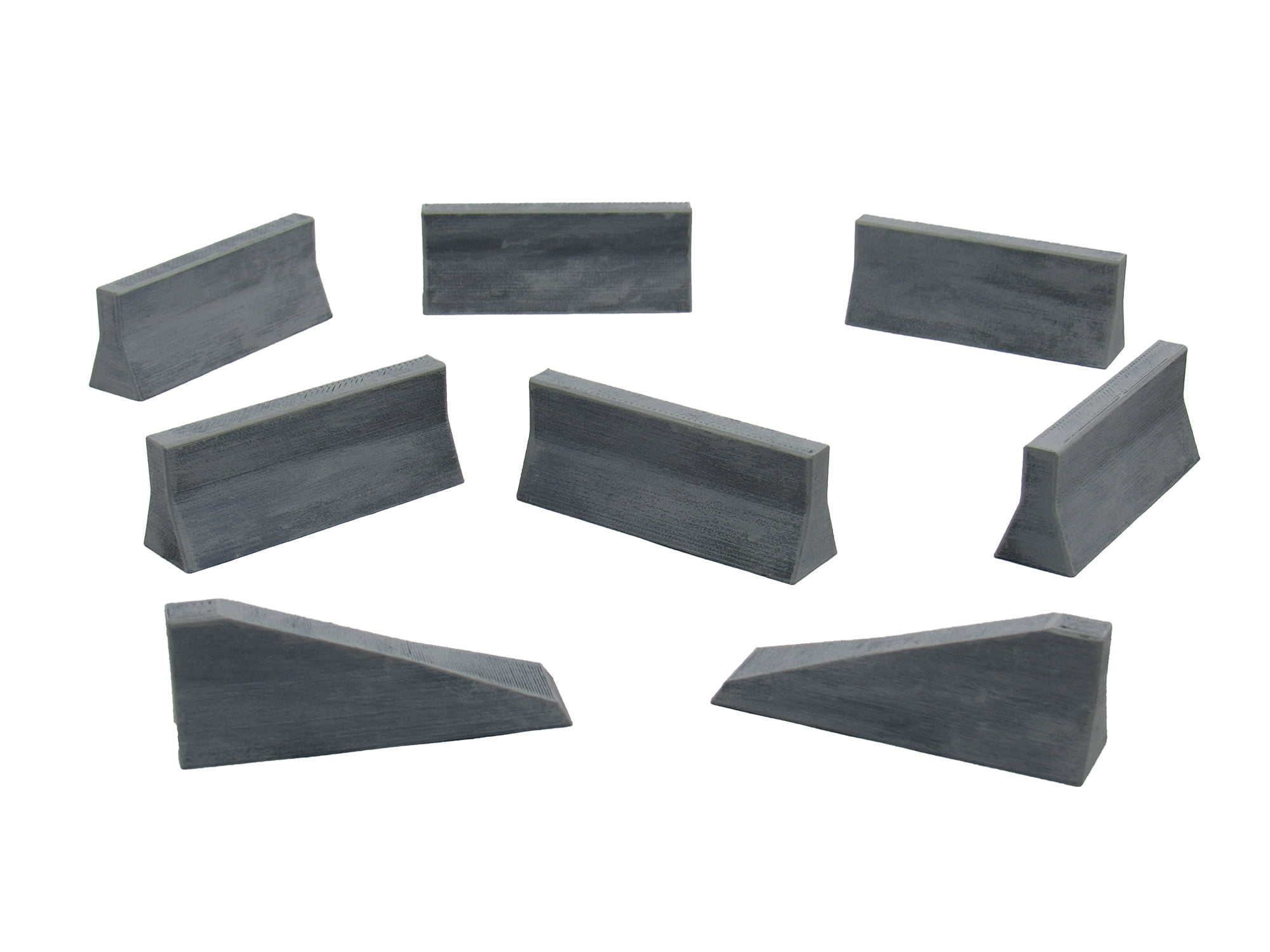 Jersey Barriers Terrain Scenery For Tabletop 28mm Miniatures Wargame 3d Printed And Paintable Endertoys Walmart Com Walmart Com