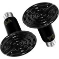thumbnail image 3 of Ceramic Heat Emitter 150W - 2-Pack for Reptiles & Poultry, 3 of 5