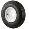 Load Star 30080 Tire and Wheel Assembly - 570x8 - 4 Hole - White Rim