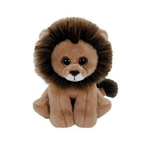 TY Beanie Baby - LOUIE the Lion (6 inch) *New Darker Version*