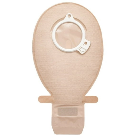 Filtered Ostomy Pouch SenSura Click Wide Two-Piece System 10-1/2 Inch, Midi Drainable