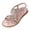 Pink, variant on Gubotare Toddler Girl Summer Sandals Girl's Baby Toddler Everyday Slide Sandals with Backstrap Size 6.5 (Gold,Toddler 6.5)