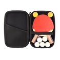 thumbnail image 4 of Bolsa de almacenamiento de paletas, gran regalo, bolsa para raquetas de ping pong para 2 paletas, varias bolas, 4 of 8