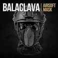 thumbnail image 2 of high qualityAirsoft Balaclava Mesh Mask, Full Face Protection Ninja Style Paintball Face Mask for Airsoft Paintball CS Hunting Cycling Motorcycle, 2 of 5