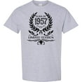 thumbnail image 3 of Inktastic Born in 1957 Limited Edition T-Shirt, 3 of 5