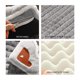 thumbnail image 2 of Colchoneta para dormir para mascotas, cama plegable para perros y gatos, desmontable, gruesa, suave (gris), 2 of 8