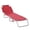Vin Rouge, variante sur Outsunny Chaise Longue d'Extérieur Pliante en Tissu Maillé Respirant - Ensemble de 1, Rouge