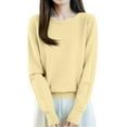 thumbnail image 3 of Women's Knit Sweater Perfect for Chilly Nights, Reading at Home, and Autumn Self-Care Moments | Knit Sweater for Women, Fall Outfits for Women 2026, 3 of 5