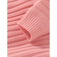 thumbnail image 7 of FEORJGP Toddler Baby Girls Boys Sweater Rompers 1M-18M Infant Long Sleeve Knitted Bodysuits Casual Chunky Cable Knitwear Jumpsuits for Newborn Little Girl Boy Fashion Cozy Basic Solid Cute Clothes, 7 of 7
