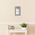 thumbnail image 3 of ArtToFrames 6x12 inch Metallic Deco Silver Picture Frame, Silver MDF Poster Frame (4501), 3 of 7