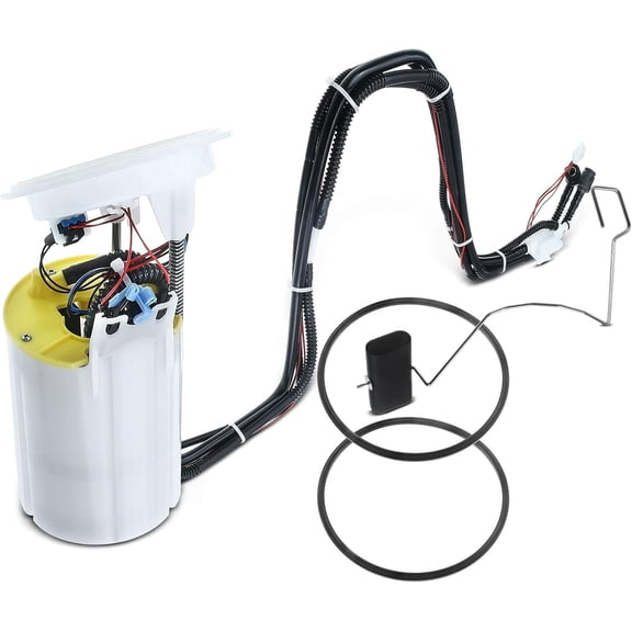 A-Premium Electric Fuel Pump Module Assembly w/Sending Unit Compatible with BMW 535i 2008-2010 535xi 2008 535i xDrive 2009-2010 3.0L, Gas, Replace# 16117373521, 16147174893