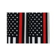 thumbnail image 4 of QualityPerfection Can Cooler Sleeves Slim Neoprene 12oz Can Holder Set of 2 Firefighter, 4 of 7