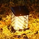 thumbnail image 5 of 1 paquete de luces solares para colgar al aire libre, luces de llama intermitentes danzantes para porche de Patio, 5 of 5