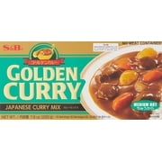 Japanese Curry Mix -S&B Golden Curry -Medium Hot 220g