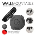thumbnail image 3 of VENTY Portable Clip Fan - Rechargeable 10-Hour Battery Portable Fan - 360&Acirc;&deg; Rotation & 90&Acirc;&deg; Tilt - Stroller, Desk or Bedside - Aromatherapy & LE, 3 of 9