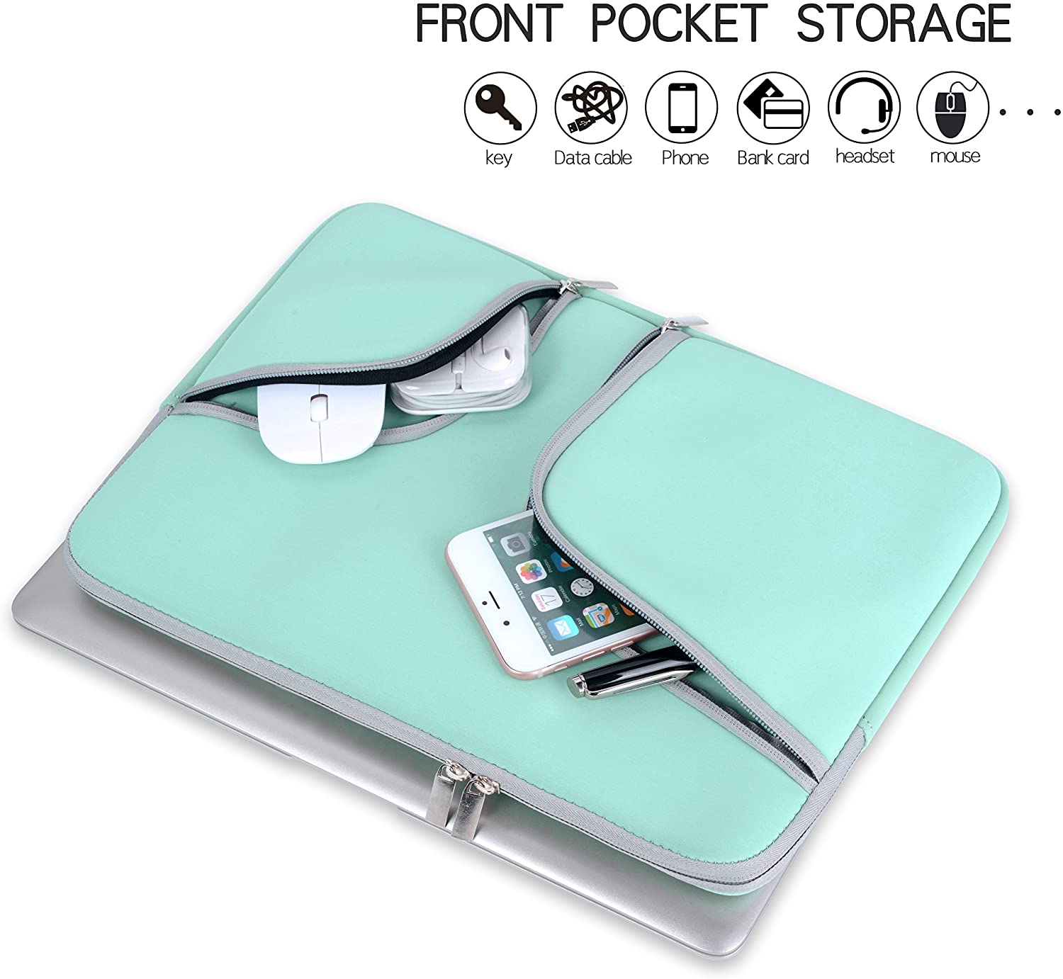 Laptop Sleeve 11.6 Inch, Egiant Water 