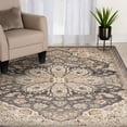 thumbnail image 4 of Loomaknoti Minerva Corelia 5' x 7' Oriental Indoor Area Rug , Blue, 4 of 5