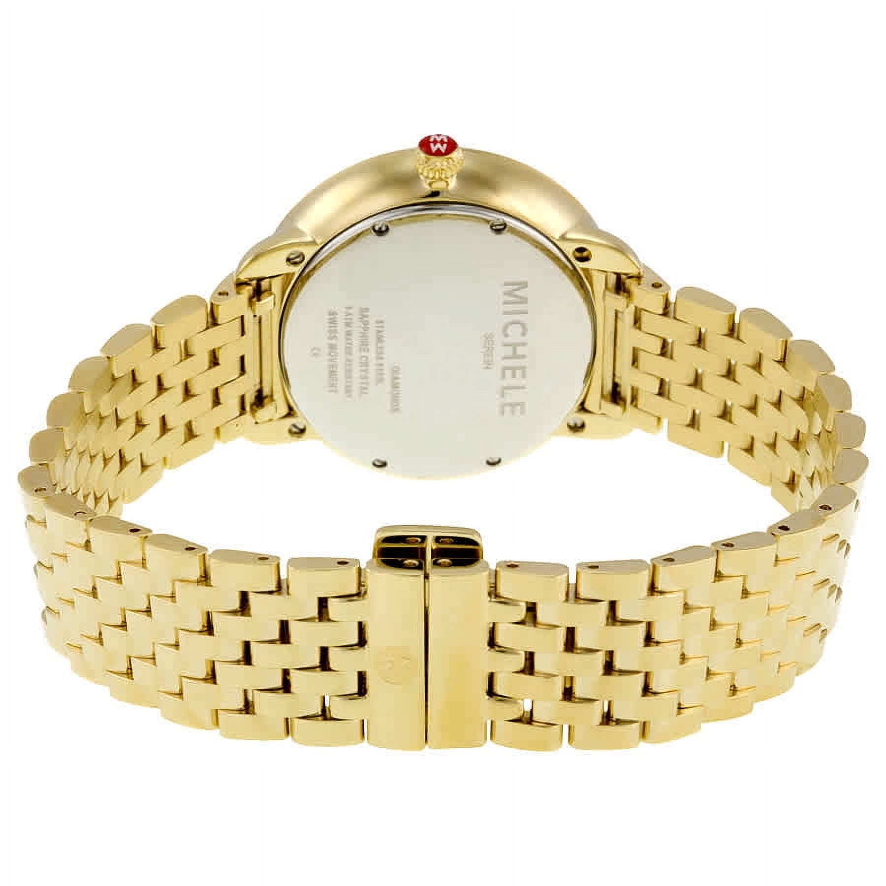 Michele Serein 16 Series Diamond MOP Dial Swiss Quartz Watch MWW21B000031
