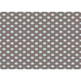 thumbnail image 1 of Ahgly Company Tapis d'Intérieur Lavables en Machine Rectangle Transitionnel Sienne Brun, 2' x 4', 1 of 7