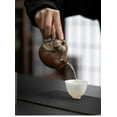 thumbnail image 6 of Chinese Kung Fu Tea Set Retro Firewood Glaze Ceramic Teapot Kiln Change Hand Holding Pot Tea Maker Kettle With Ball Hole Filter, 6 of 6