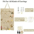 thumbnail image 3 of WSBArt Hanging Earrings Organizer Holder, Holds Up To 300 Pairs, Earring Hanger Wall Mount Hanging Jewelry Display Organizer for Women Girls, 3 of 5