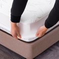thumbnail image 3 of Marina Decoration Premium Luxury Ultra Soft Waterproof All Season Rayon from Bamboo Fitted Mattress Protector, Deep Pocket Fits Up to 18 Inch, 3 of 4