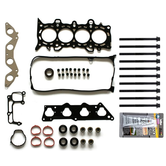 ECCPP Engine Replacement Head Gasket Bolts Sets Compatible with 2001 2002 2003 2004 2005 for Honda Civic 2-Door 1.7L EX Coupe