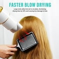 thumbnail image 4 of Aliver Detangler Brush for Curly, Thick and Straight Hair, Wet & Dry Vented Massage Hair Brush, Quickly Detangles and Smooths Hair, Faster Blow Drying - Gray, 4 of 10