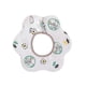 thumbnail image 1 of Baby Cotton Bib for Drooling Teething 360 Degree Super Absorbent Soft Newborn Infant Bib Type 2, 1 of 2