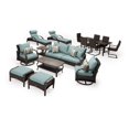 thumbnail image 2 of RST Brands Barcelo Wicker 16 Piece Patio Conversation Set, 2 of 3
