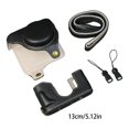 thumbnail image 5 of Universal1eatherCamera Body Case With Contoured Grip And Seamlessly Functional for X Half Film Cameras, 5 of 20