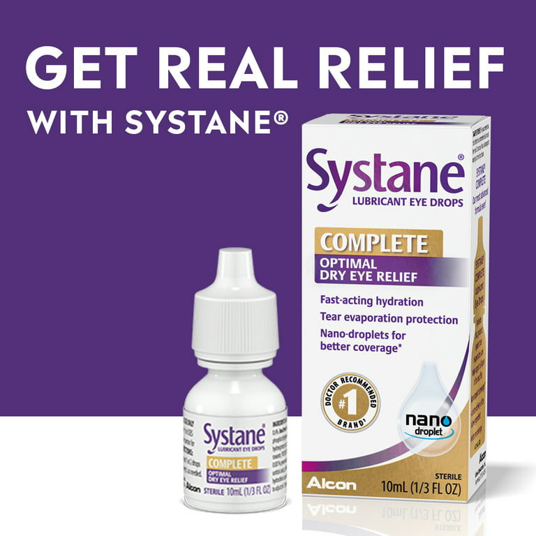 Systane Complete Eye Drops Eye Drops, 10 Ml