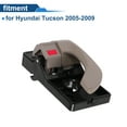 thumbnail image 4 of Mango de puerta interior del lado del conductor delantero y del lado del pasajero trasero izquierdo para Hyundai Tucson 2005-2009, mango de puerta interior No.826102E000 Beige Negro 1 Pc, 4 of 6
