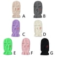 thumbnail image 3 of Pasamontañas de invierno con 3 agujeros, tejido para cubrir toda la cara, polaina para el cuello, gorro térmico para Año Nuevo, Black Friday, 5, 3 of 5