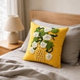 thumbnail image 5 of Zynviq Decorative Pillow Covers 18x18inch Multicolor Couch Pillow Covers Flower Polyester Square with Zipper, 5 of 6
