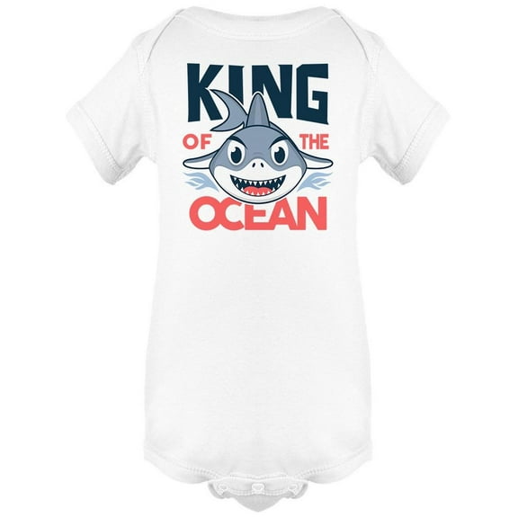 Shark, King Of The Ocean Bodysuit Infant -Image by Shutterstock,  6 Months
