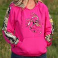 thumbnail image 3 of Legendary Whitetails Womens Camo Outfitter Hoodie, 3 of 5