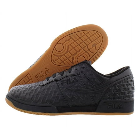 Fila Original Fitness Small Logos Mens Shoes Size 8.5, Color: Black