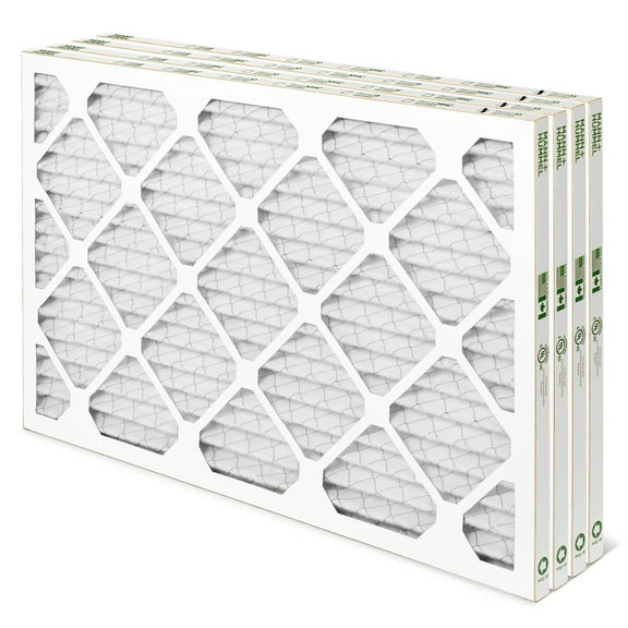 Mann Hummel 12x25x1 MERV 8 Pleated HVAC AC Furnace Air Filters. 4 Pack. (Exact Size: 11.75 x 24.75 x 0.75 Inches)