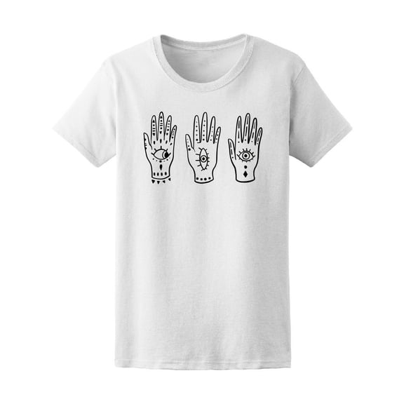 Spiritual Hands Hamsa Fatima Tee Women's -Image by Shutterstock