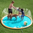 thumbnail image 1 of Aspersor Water Play Sloosh de 305 cm, antideslizante, naranja y azul, 1 of 8