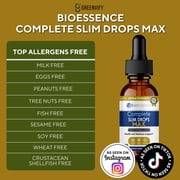 GreenVify BioEssence Complete Slim Drops Max Liquid Metabolism Support Supplement – Supports Energy