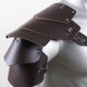 thumbnail image 4 of Accesorio de disfraz de hombrera medieval Steampunk para hombre hombro medieval Marrón, 4 of 8