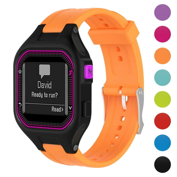 BRACELET DE MONTRE en silicone pour bracelet Garmin Forerunner 45