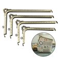 thumbnail image 2 of BUYISI Note Package Content Diy Accessory Durable Metal Sewing Holes Classic Metal Purse Frame L Shape Kiss Clasp Lock 15.5Cm, 2 of 5