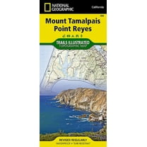 National Geographic Maps: Trails Illustrated: Mount Tamalpais, Point Reyes - Folded Map