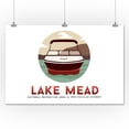 thumbnail image 2 of Lake Mead National Recreation Area, Speed Boat (24x36 Giclee Gallery Art Print, Vivid Textured Wall Decor), 2 of 3