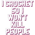 thumbnail image 2 of CafePress - I Crochet So I Dont Kill People Mugs - 11 oz Ceramic Mug - Novelty Coffee Tea Cup, 2 of 4