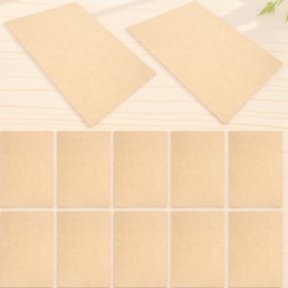VERDANVERSE Unbleached Khaki A4 Parchment Paper, Light Color, Perfect for Writing and Printing, 50Pcs